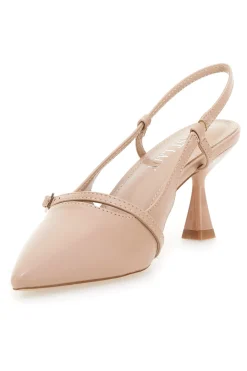 SingBack Nude Pump mit spitzem Absatz P530-FIRST LADY Discount