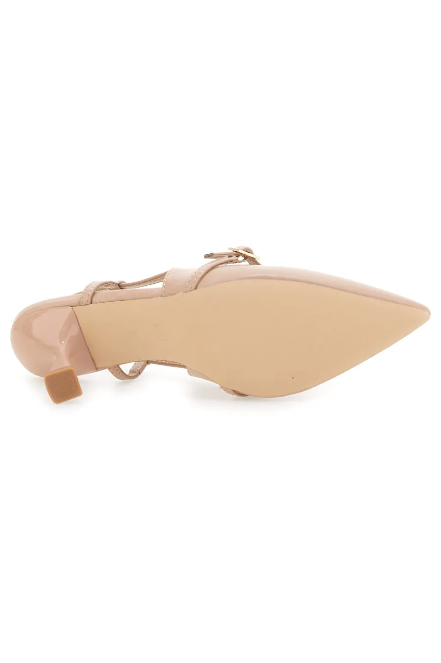 SingBack Nude Pump mit spitzem Absatz P530-FIRST LADY Discount