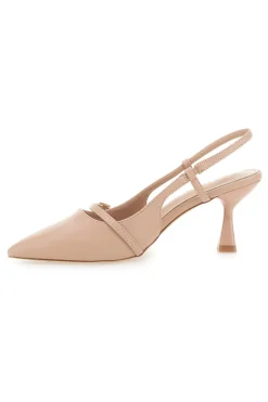 SingBack Nude Pump mit spitzem Absatz P530-FIRST LADY Discount