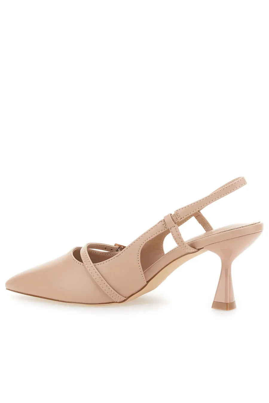 SingBack Nude Pump mit spitzem Absatz P530-FIRST LADY Discount