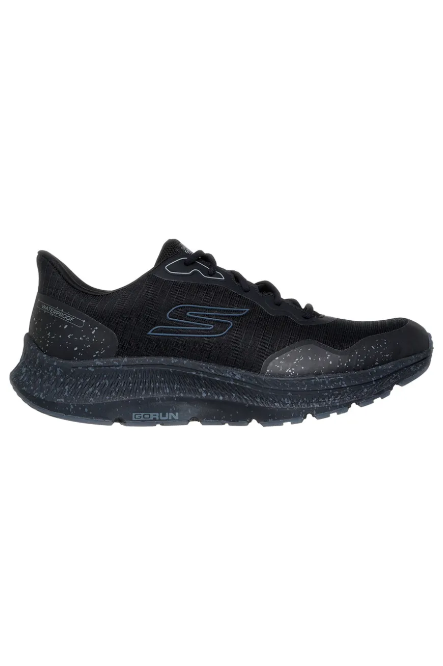 Skechers GO RUN Consistent 2.0 Piedmont Wasserdichte schwarze Laufschuhe