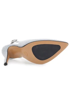 Slingback argento glitter con tacco alto 5425-PITTARELLO ROMANTIC Online