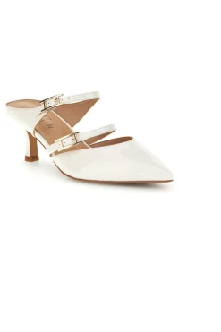 Slingback Bianche con punta affusolata 9447Q7-MON DIEU Online