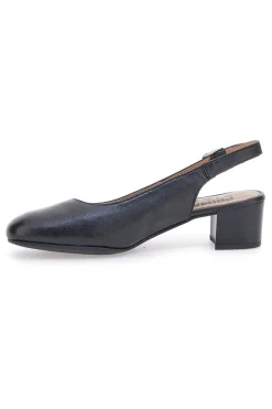 Slingback nere in vera pelle con tacco basso 21684LIDY-PRIMA RIGA Hot