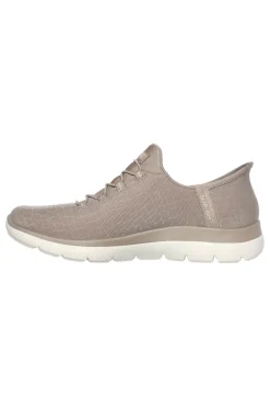 Slip-ins beige con mesh brillante Summits Classy Night-SKECHERS Hot