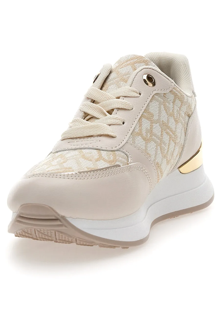 Sneaker con dettagli oro 9625-LAURA BIAGIOTTI New