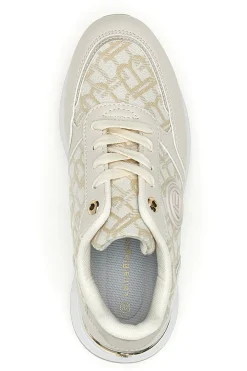 Sneaker con dettagli oro 9625-LAURA BIAGIOTTI New