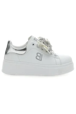 Sneaker Bianche Con Fiocco 8929-LAURA BIAGIOTTI New
