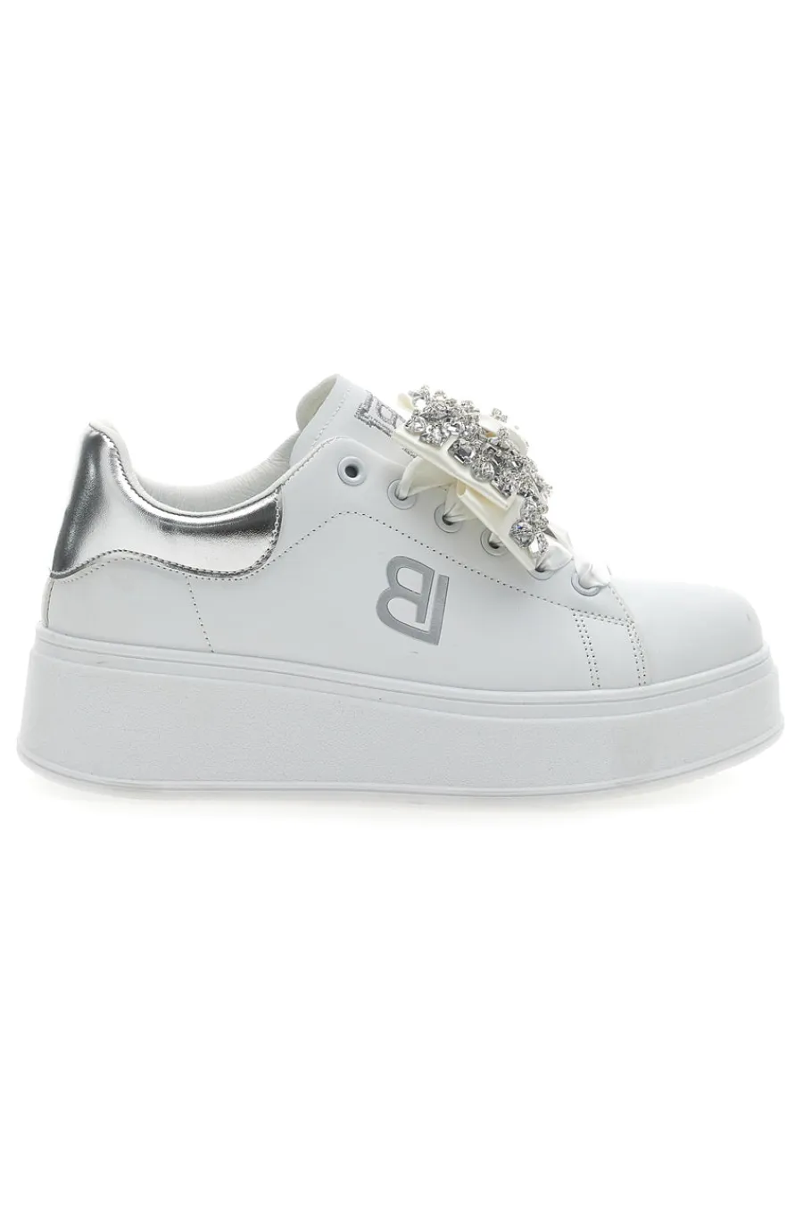 Sneaker Bianche Con Fiocco 8929-LAURA BIAGIOTTI New