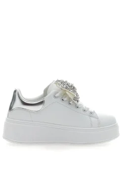 Sneaker Bianche Con Fiocco 8929-LAURA BIAGIOTTI New
