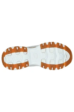 Sneaker da Donna Bianca con suola gum e Memory Foam D’Lites Good Neutral-SKECHERS Sale