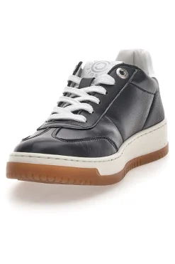 Sneaker nera in vera pelle con dettagli bianchi Grace-PITTARELLO CAPSULE Best