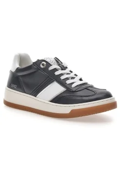 Sneaker nera in vera pelle con dettagli bianchi Grace-PITTARELLO CAPSULE Best