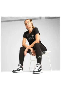 Sneakers Alte Bianche e Nere REBOUND V6-PUMA Discount
