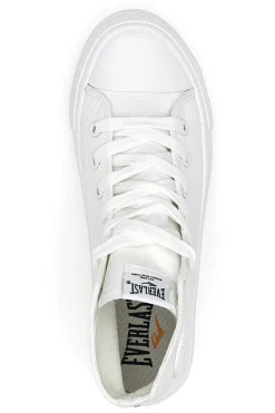 Sneakers Alte in Tela Bianche 238-EVERLAST