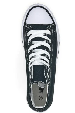 Sneakers alte nere in tela suola platform 5014-ORIGINAL MARINES Discount