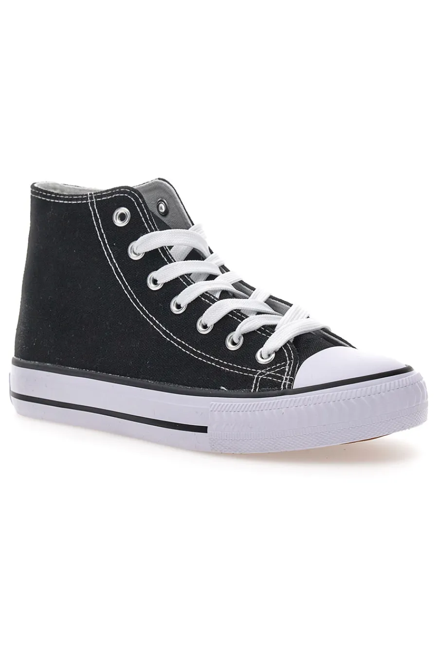 Sneakers alte nere in tela suola platform 5014-ORIGINAL MARINES Discount