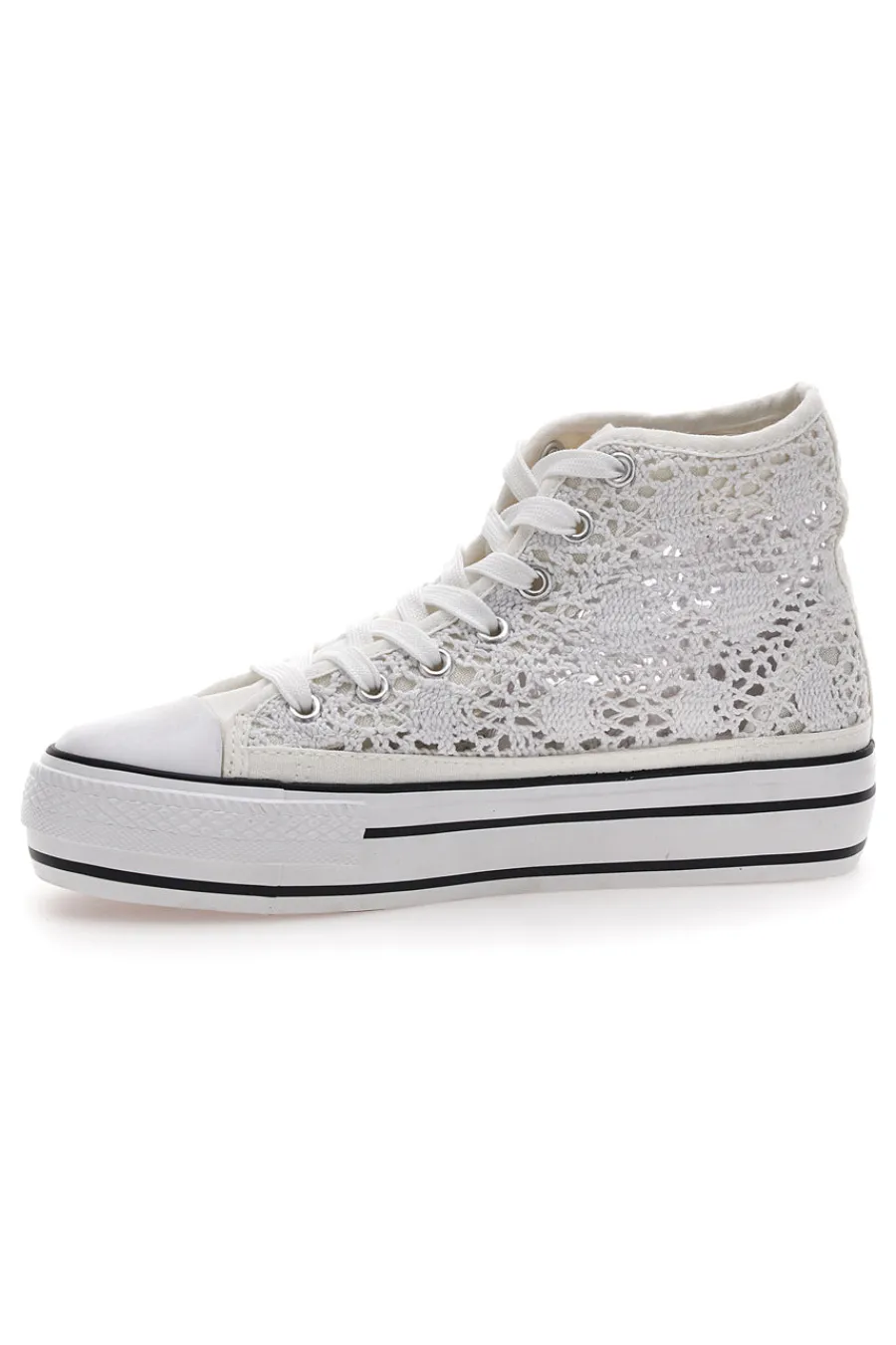 Sneakers Alte Pizzo Bianche 110-ENERGY Hot