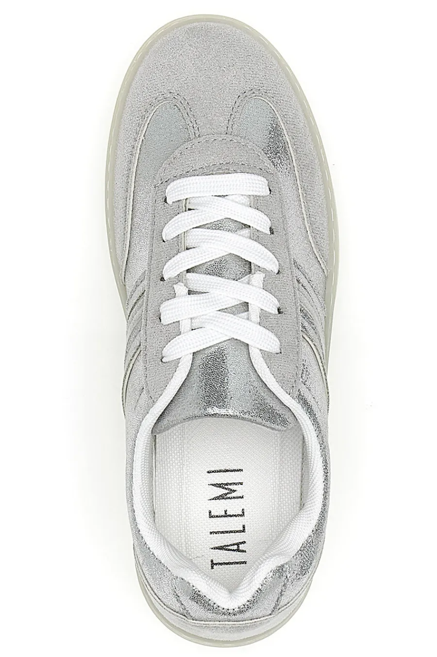 Sneakers Argento con Suola in Gomma 23786-TALEMI
