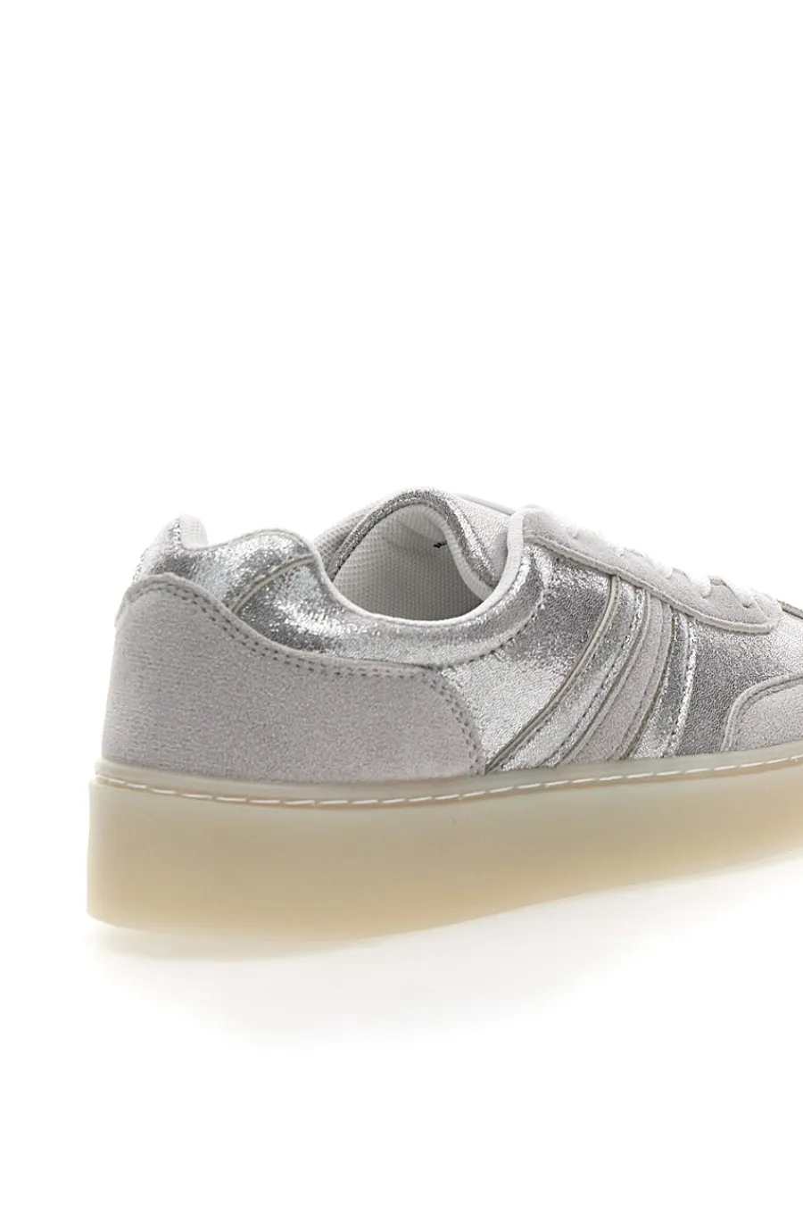 Sneakers Argento con Suola in Gomma 23786-TALEMI