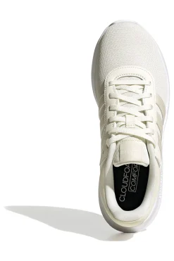 Sneakers avorio con suola leggera Lite Racer 4-ADIDAS