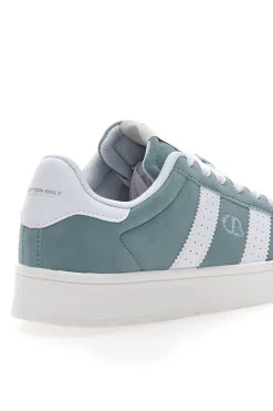 Sneakers Azzurre con Bande Laterali Bianche CAMP NYC SD-COTTON BELT