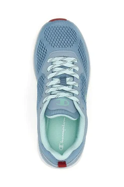 Sneakers Azzurre In Mesh Low Cut Shoe Foxy II-CHAMPION Sale