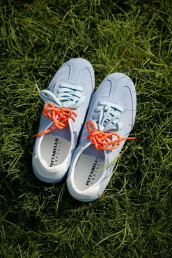 Sneakers azzurre in vera pelle con doppi lacci BT251278010-PITTARELLO CAPSULE Hot
