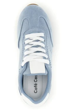 Sneakers azzurro con lacci e design minimal Café cost 65BL07241-CAFÈ COST Discount