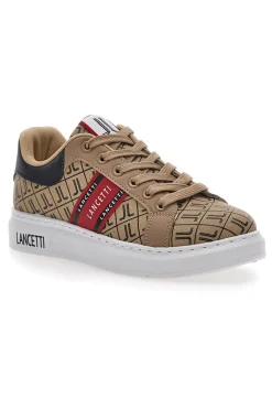Sneakers Basse Beige 27-LANCETTI Hot