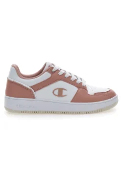 Sneakers Basse Rosa e Bianche Rebound 2.0 Low-CHAMPION Discount