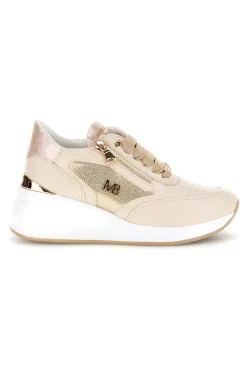 Sneakers con dettagli dorati 52100C1440-MARIELLA BURANI