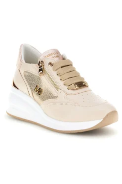 Sneakers con dettagli dorati 52100C1440-MARIELLA BURANI