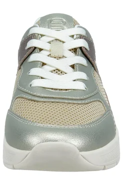 Sneakers Beige con Dettagli Effetto Metallizzato e Soletta Estraibile D35AQM015069-BAGATT Online
