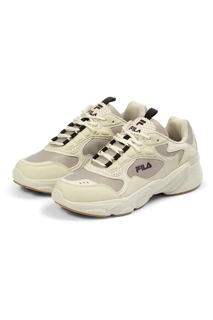 Sneakers beige con inserti a contrasto e suola chunky FFW0194-FILA Online