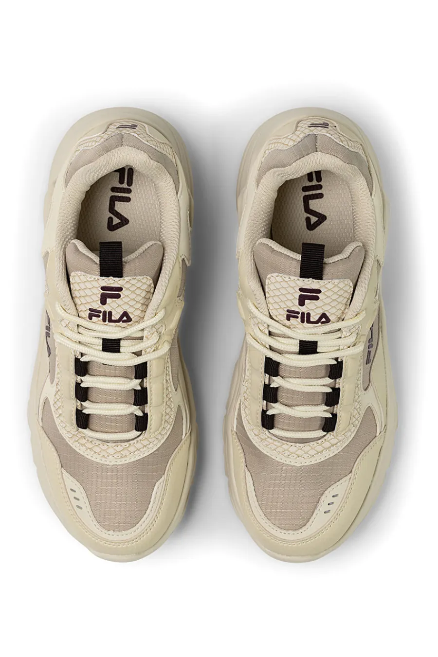Sneakers beige con inserti a contrasto e suola chunky FFW0194-FILA Online