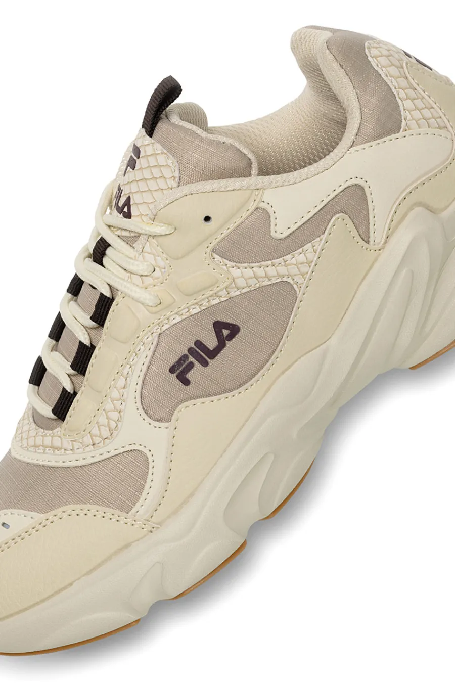 Sneakers beige con inserti a contrasto e suola chunky FFW0194-FILA Online