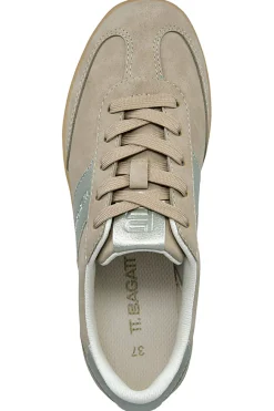Sneakers Beige con Inserti con Effetto Metallizzato D35AQJ025550-BAGATT Hot