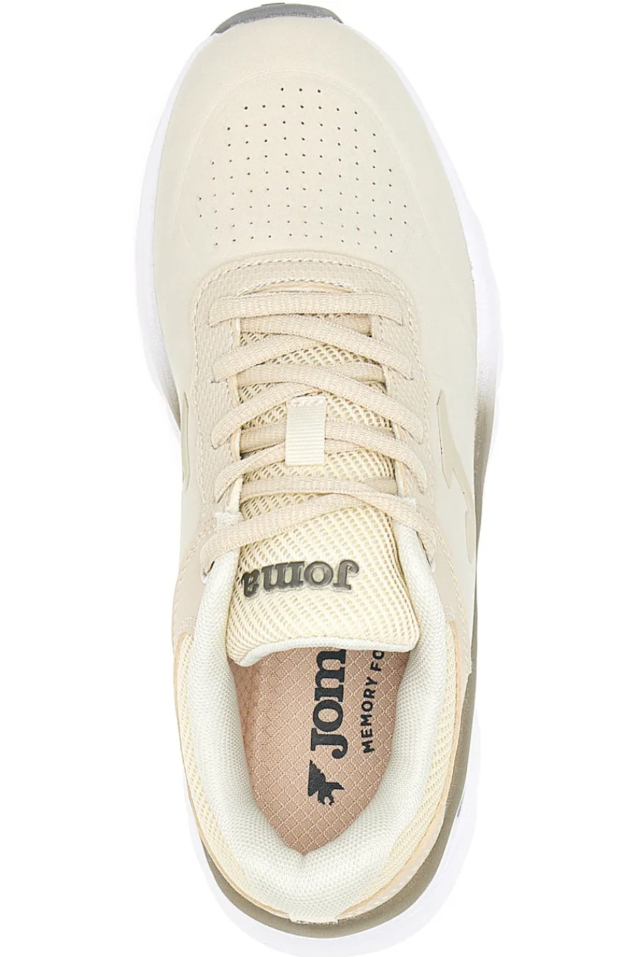 Sneakers beige con memory foam Aries Lady 2512-JOMA Sale