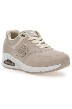 Sneakers beige con suola con cuscinetto d’aria 9229-LAURA BIAGIOTTI Sale