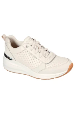 Sneakers beige con tomaia traforata e Memory Foam Billion Subtle Spots-SKECHERS Outlet