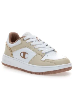 Sneakers beige e bianche con dettagli color sabbia RD18 2.0 Low-CHAMPION Hot