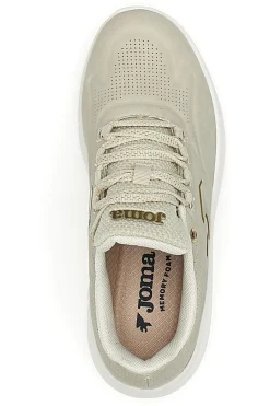 Sneakers beige in mesh e suede N-400 Lady 2525-JOMA