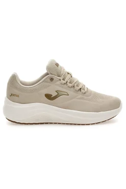 Sneakers beige in mesh e suede N-400 Lady 2525-JOMA