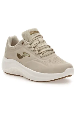 Sneakers beige in mesh e suede N-400 Lady 2525-JOMA