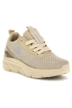 Sneakers beige in mesh traspirante CA1267-CANGURO Discount