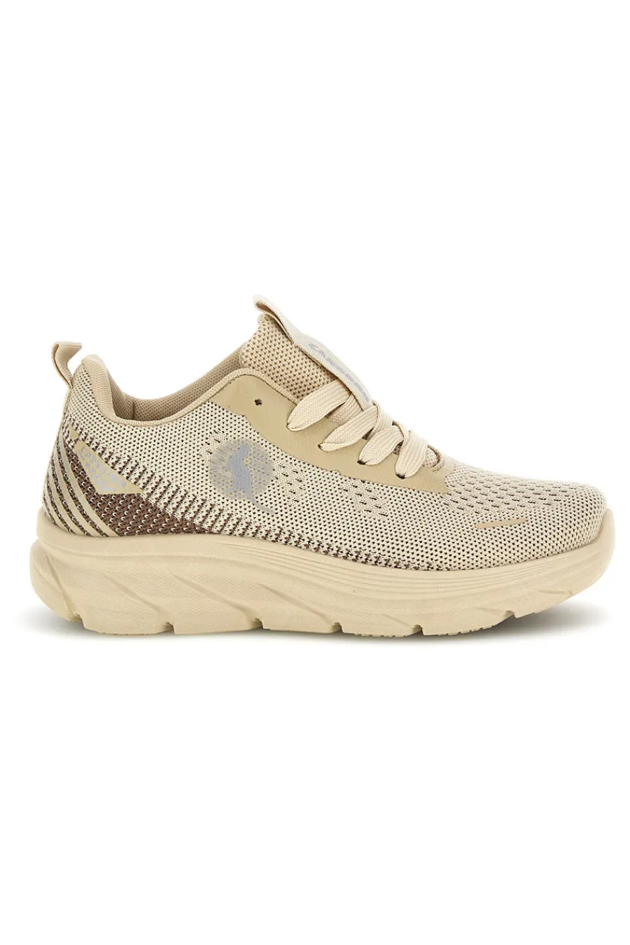 Sneakers beige in mesh traspirante CA1267-CANGURO Discount