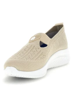 Sneakers beige in tessuto traforato CA1227-CANGURO Clearance