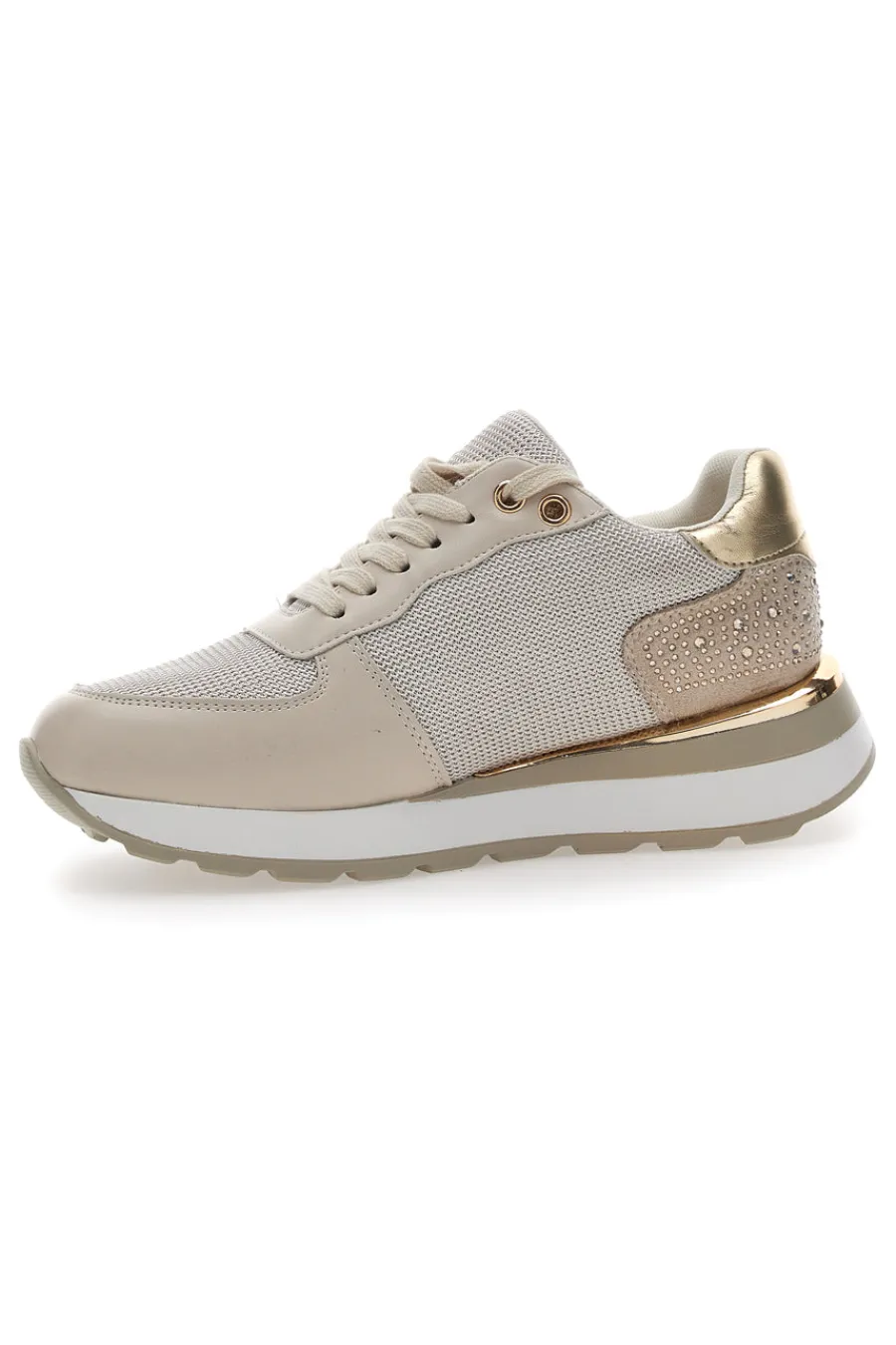Sneakers Beige Platform 154-ENERGY Hot