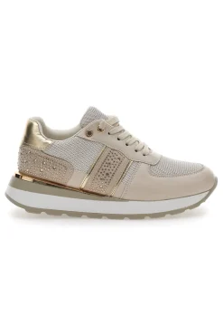 Sneakers Beige Platform 154-ENERGY Hot